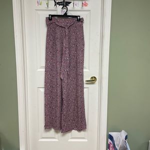 Xhilaration Floral Wide Leg Pants